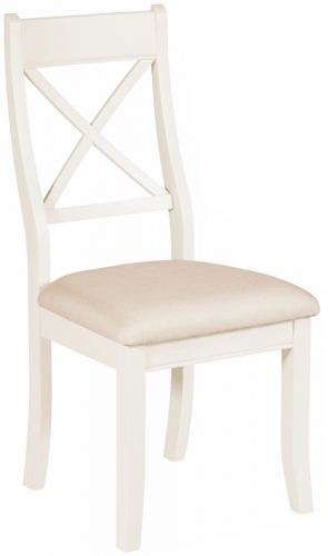 Ascot White Bedroom Chair