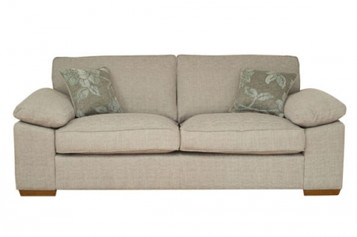 Lawton Fabric 3 Seater Sofa