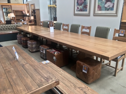 Monastery 450 Extra Large Dining Table, Furniture Traders of Thirsk Monastery 450 Extra Large Dining Table, Furniture Traders of Thirsk