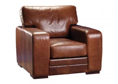Luca 1 Seat Leather Chair