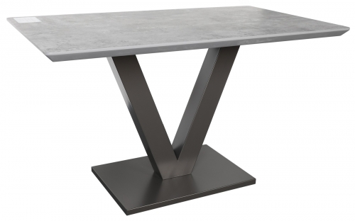 Manhattan Industrial Small Fixed Top Dining Table