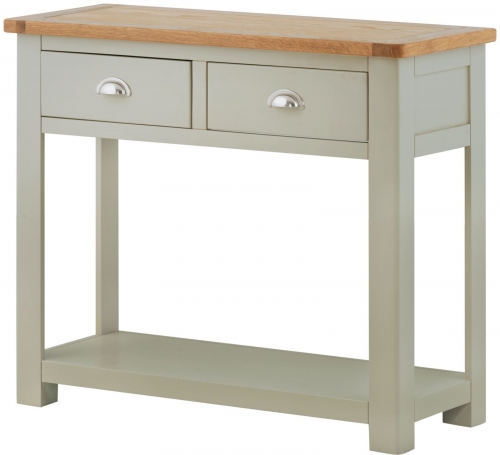 Brompton Stone 2 Drawer Console Table
