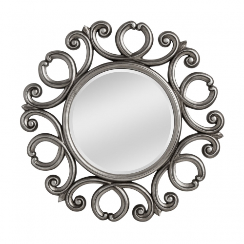 Entwined Silver Framed Mirror