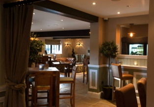 The bar and lounge