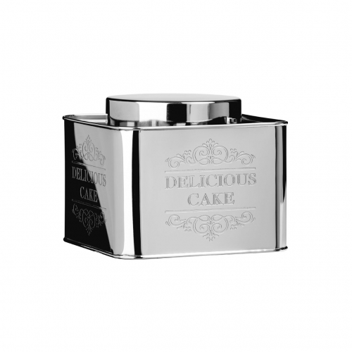 Chai Silver Small Storage Tin