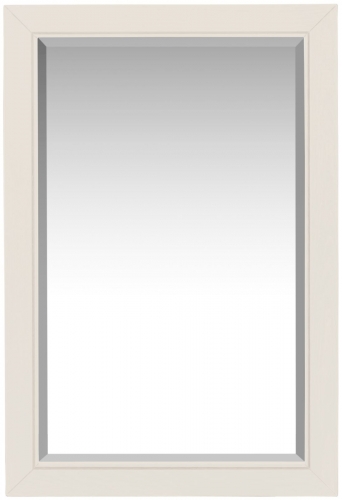 Ascot White Wall Mirror