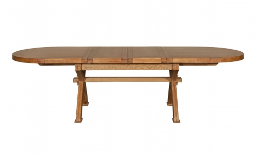 Harewood Solid Oak Extending Table Oval