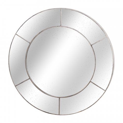 Angustus Circular Window Wall Mirror