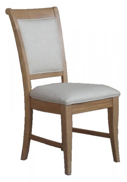 Rochelle French Oak Upholstered Dining Chair