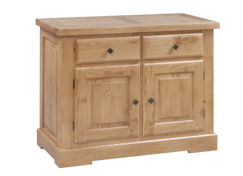 Hebden Solid Oak 2 Door 2 Drawer Sideboard