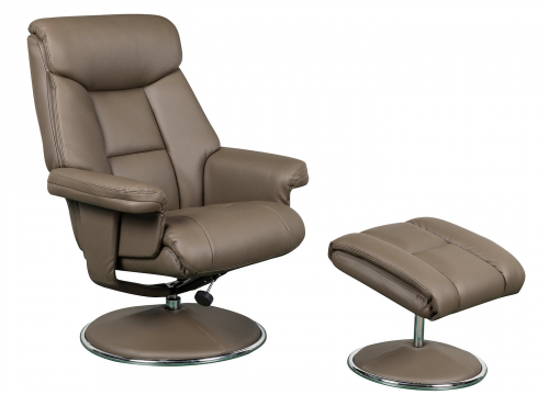 Naples Swivel Recliner Footstool, Leather Swivel Chair And Footstool Uk