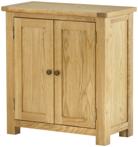 Brompton Oak 2 Door Cabinet