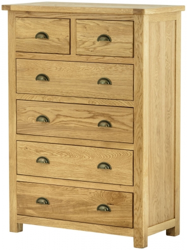 Brompton Oak 2 Over 4 Chest