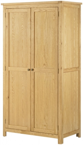 Brompton Oak Full Hanging Wardrobe