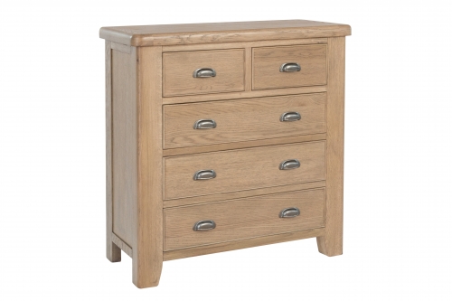 Milby Oak 2 Over 3 Chest