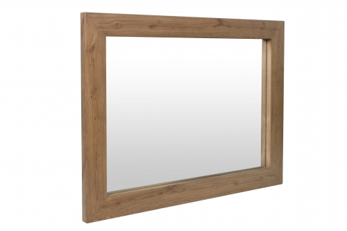 Detroit Parquet Oak Wall Mirror