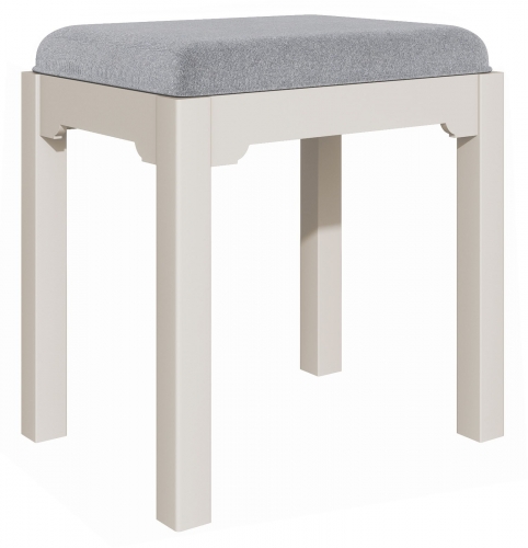 Ascot Grey Dressing Table Stool