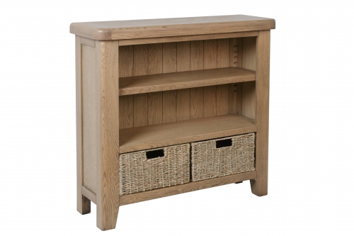 Milby Oak Small Bookcase