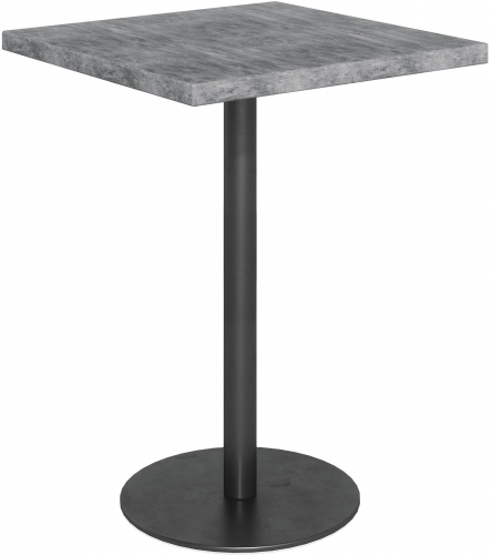 Telford Industrial Stone Effect Bar Table