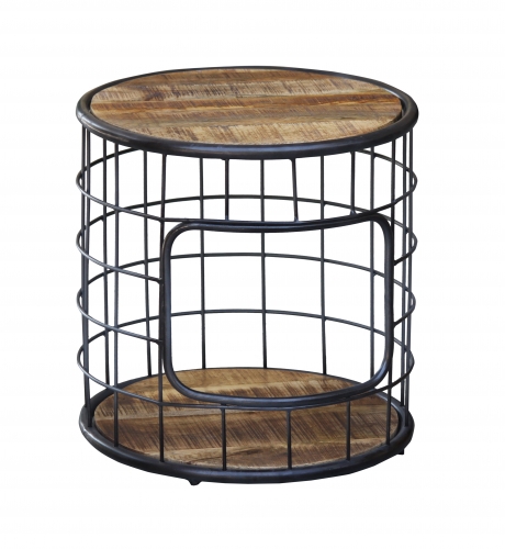 Delhi Industrial Small Coffee Table