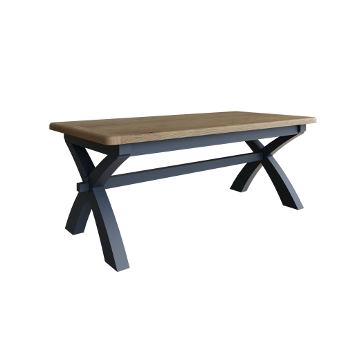 Milby Painted 2.0m Cross Legged Fixed Table