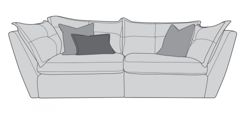 Jasper Fabric 3 Seat Sofa