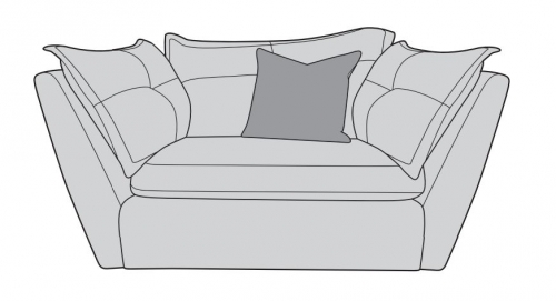 Jasper Fabric Love Chair