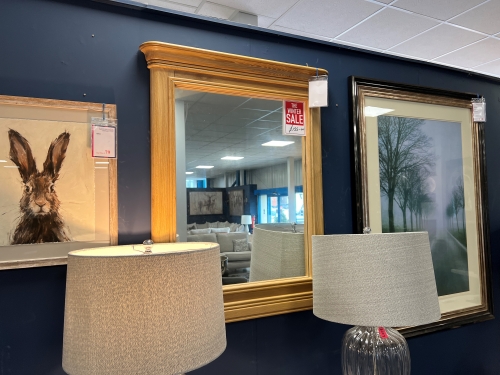 Toulouse Oak Wall Mirror - Vertical