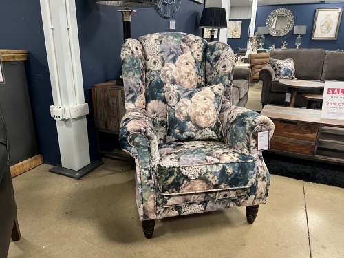 Tanfield Fabric Wing Chair