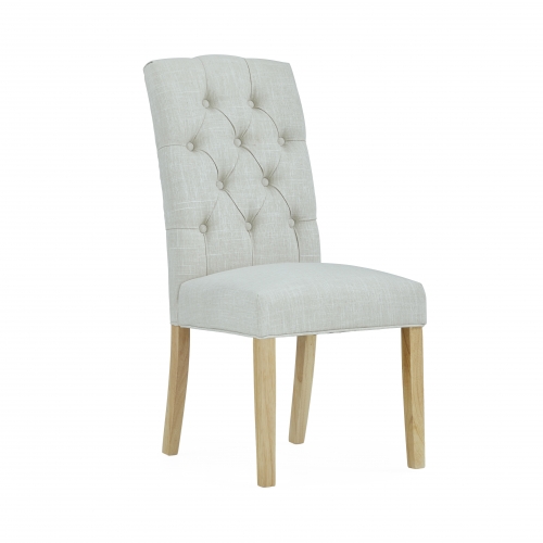 Gilling Fabric Dining Chair - Natural