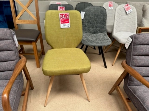 Stockholm Low Back Dining Chair - Green