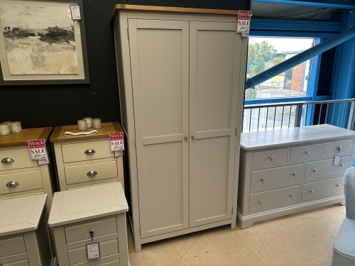 Brompton Pebble Full Hanging Wardrobe