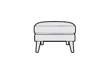 Askrigg Fabric Footstool
