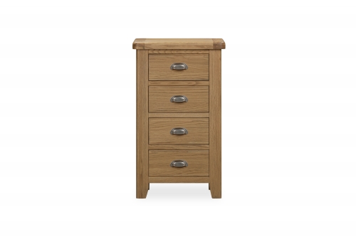 Milby Oak 4 Drawer Chest