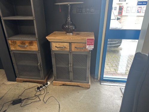 Delhi Industrial 2 Door 2 Drawer Sideboard