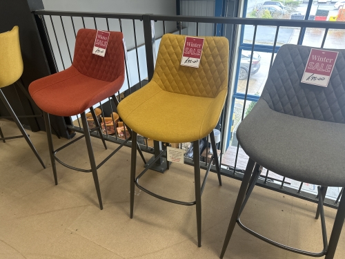 Boda Bar Stool - Saffron