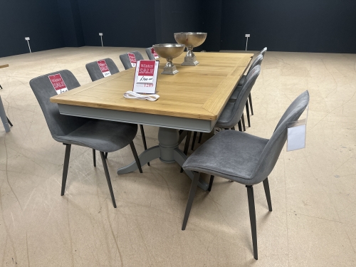 Romanby Twin Pedestal Dining Table
