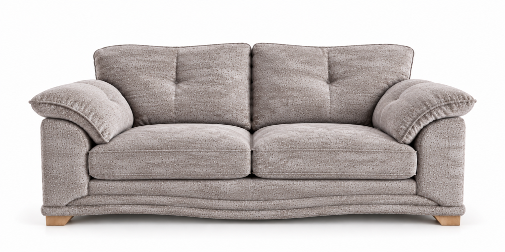 Aldwark Fabric 3 Seat Sofa