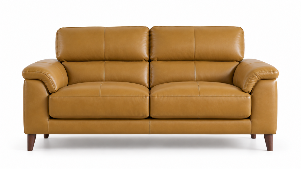 Antonelli Leather 2 Seat Sofa - Static