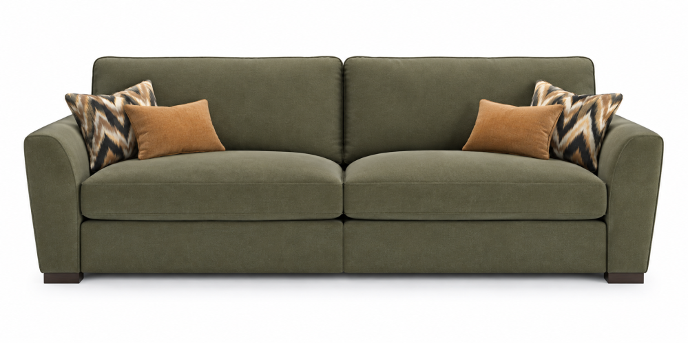 Filey Fabric 4 Seat Sofa