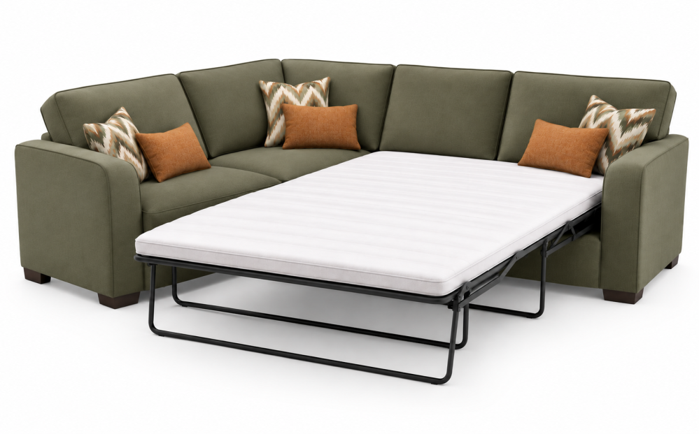 Filey Fabric L Shaped Corner Group Sofa Bed