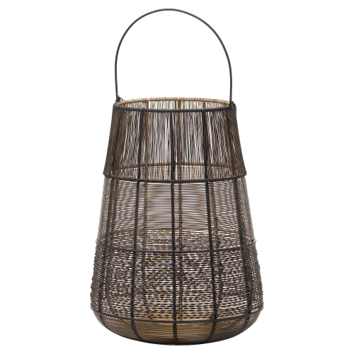 Large Wire Glowray Conical Lantern