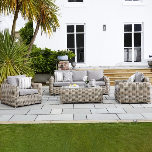 Naples Outdoor 5 Seat Sofa Set