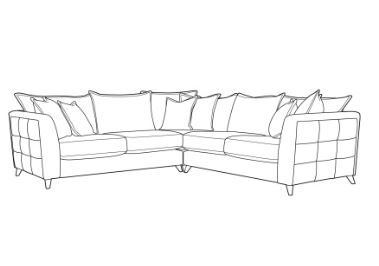 Sinderby Fabric Large Corner Group