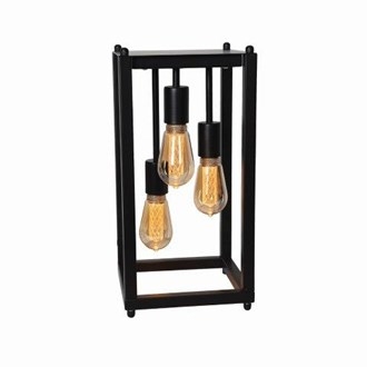 Triple Hanging Filament Table Lamp 45cm