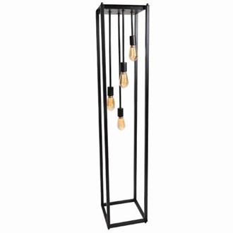 Quad Hanging Filament Floor Lamp 161cm