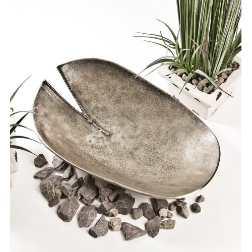 Bronze Zip Oval Fruit Bowl