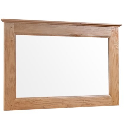 Hebden Solid Oak Large Mirror