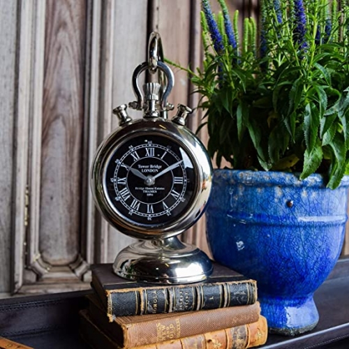 Desktop Pocket Watch Clock With Stand