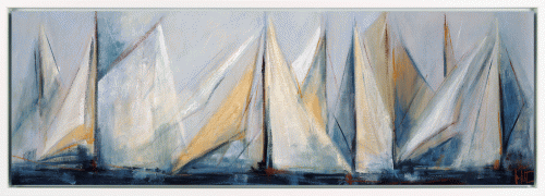 First Sail II Framed Art